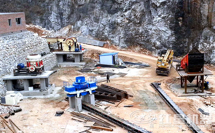 制砂生產線客戶現場 制砂生產線客戶現場